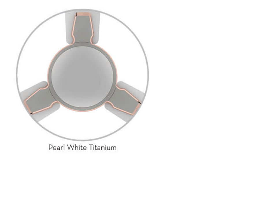 PREMION AURA2 PRIME-PEARL WHITE TITANIUM