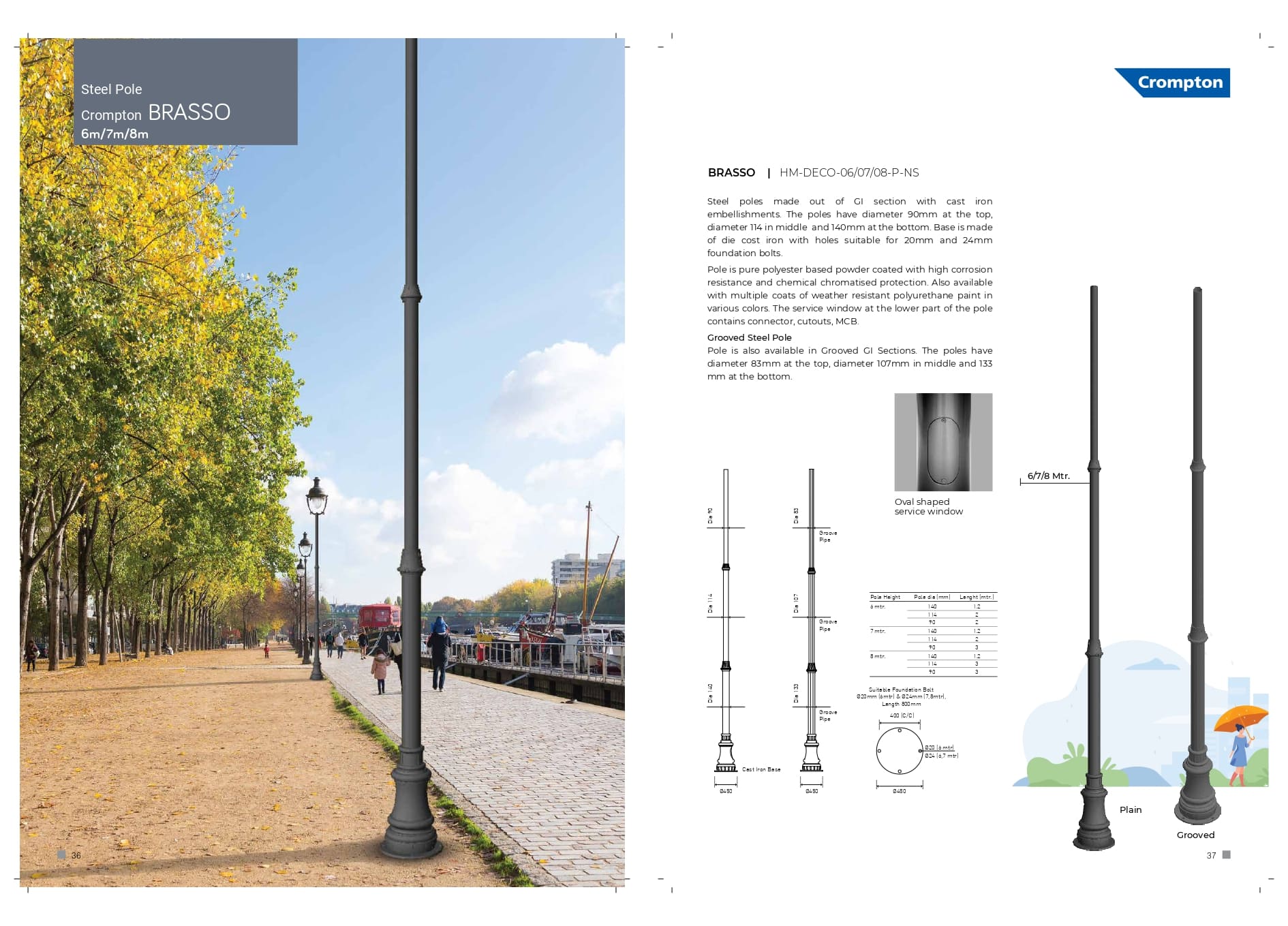 Steel Pole (BRASSO)