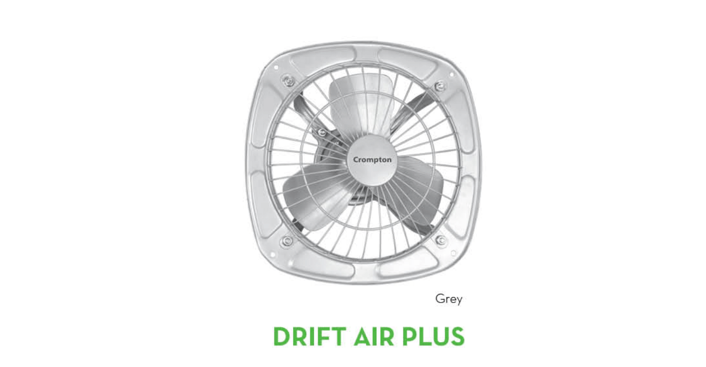 EXHAUST FAN-DRIFT AIR PLUS