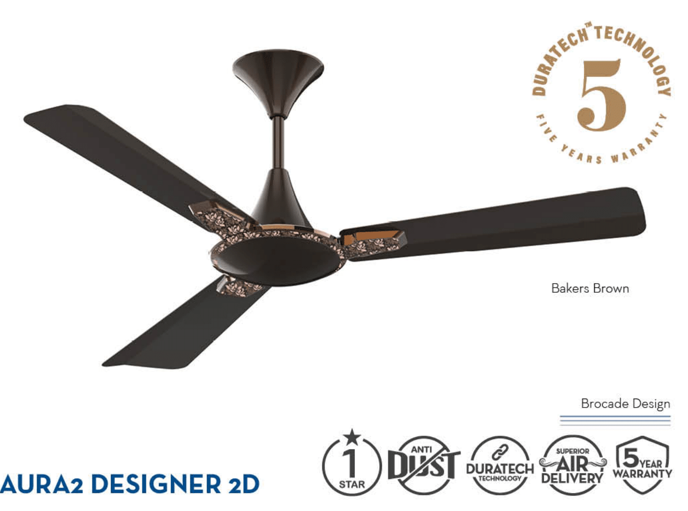 PREMION AURA2 DESIGNER 2D-BAKERS BROWN