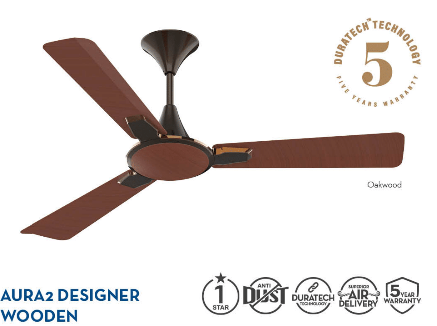 PREMION AURA2 DESIGNER WOODEN-OAKWOOD